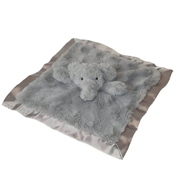 2023 Cloud Island Target Plush Elephant Gray Lovey Security Blanket Lovey 13.5" - Picture 3 of 5